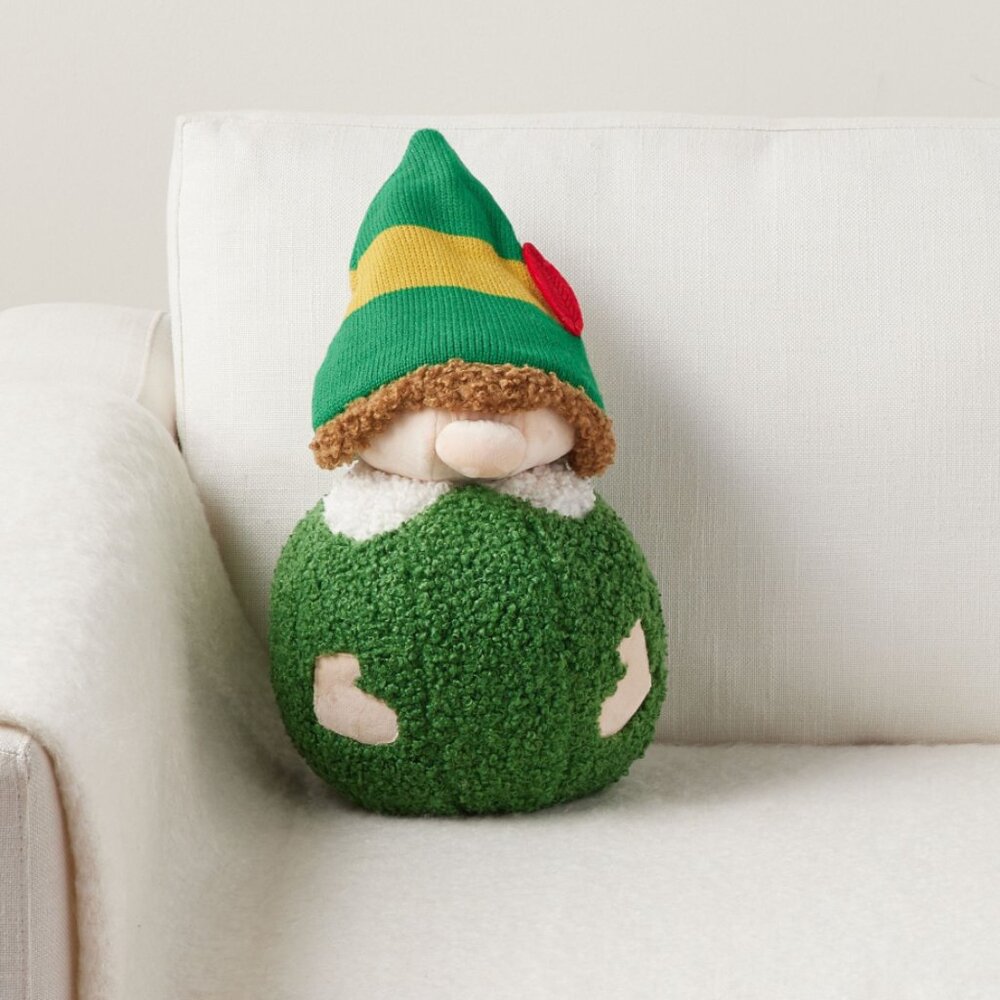 Pottery Barn Elf Shaped Pillow